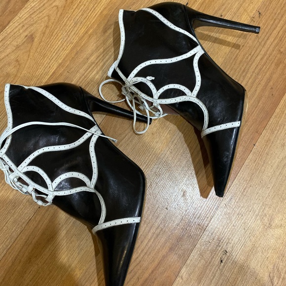 TABITHA SIMMONS Tinsley Leather Ankle Boots - Picture 7 of 8